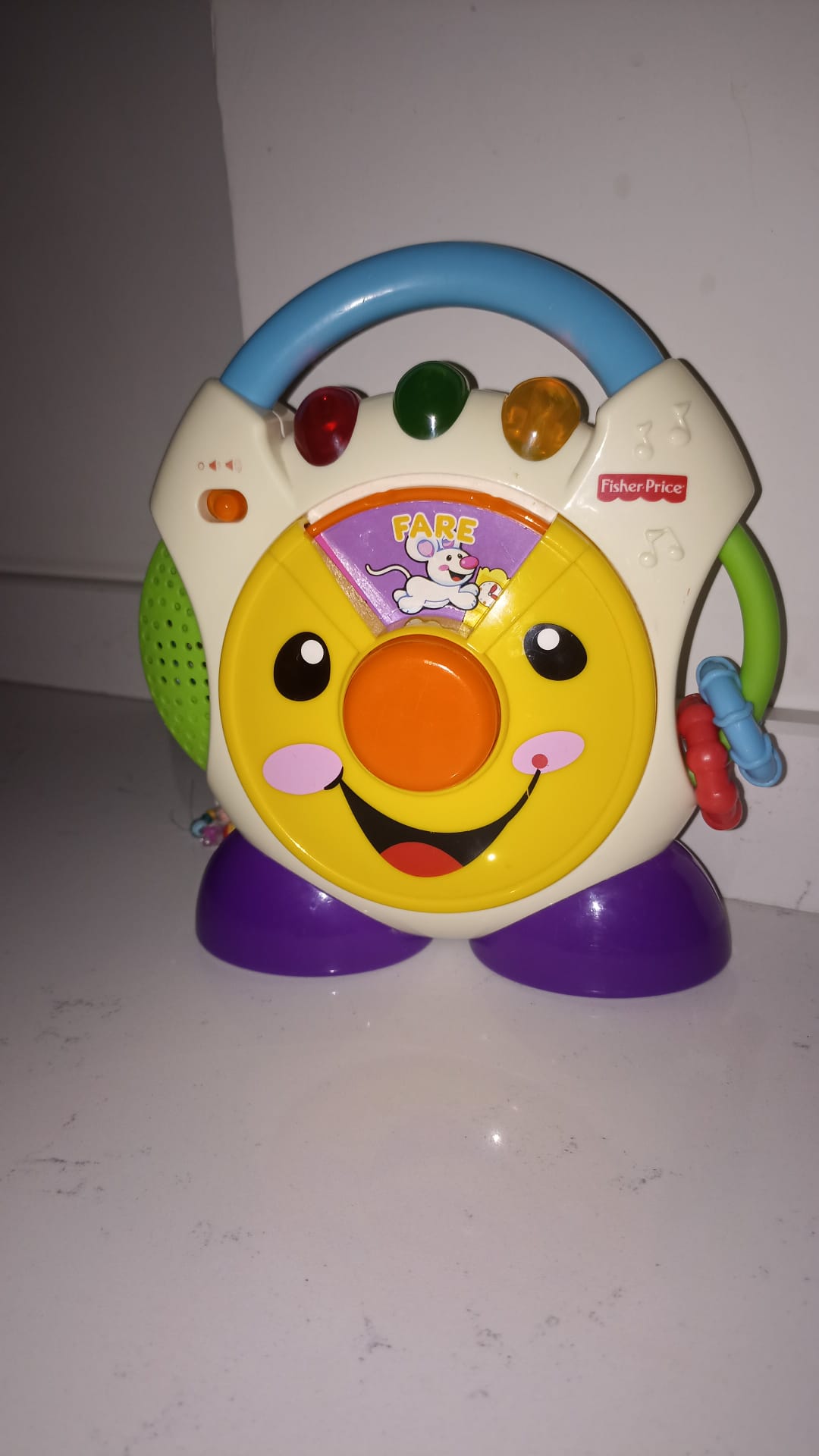 Fisher-Price Eğitici Neşeli Müzik Çalar - Işıklı ve Müzikli